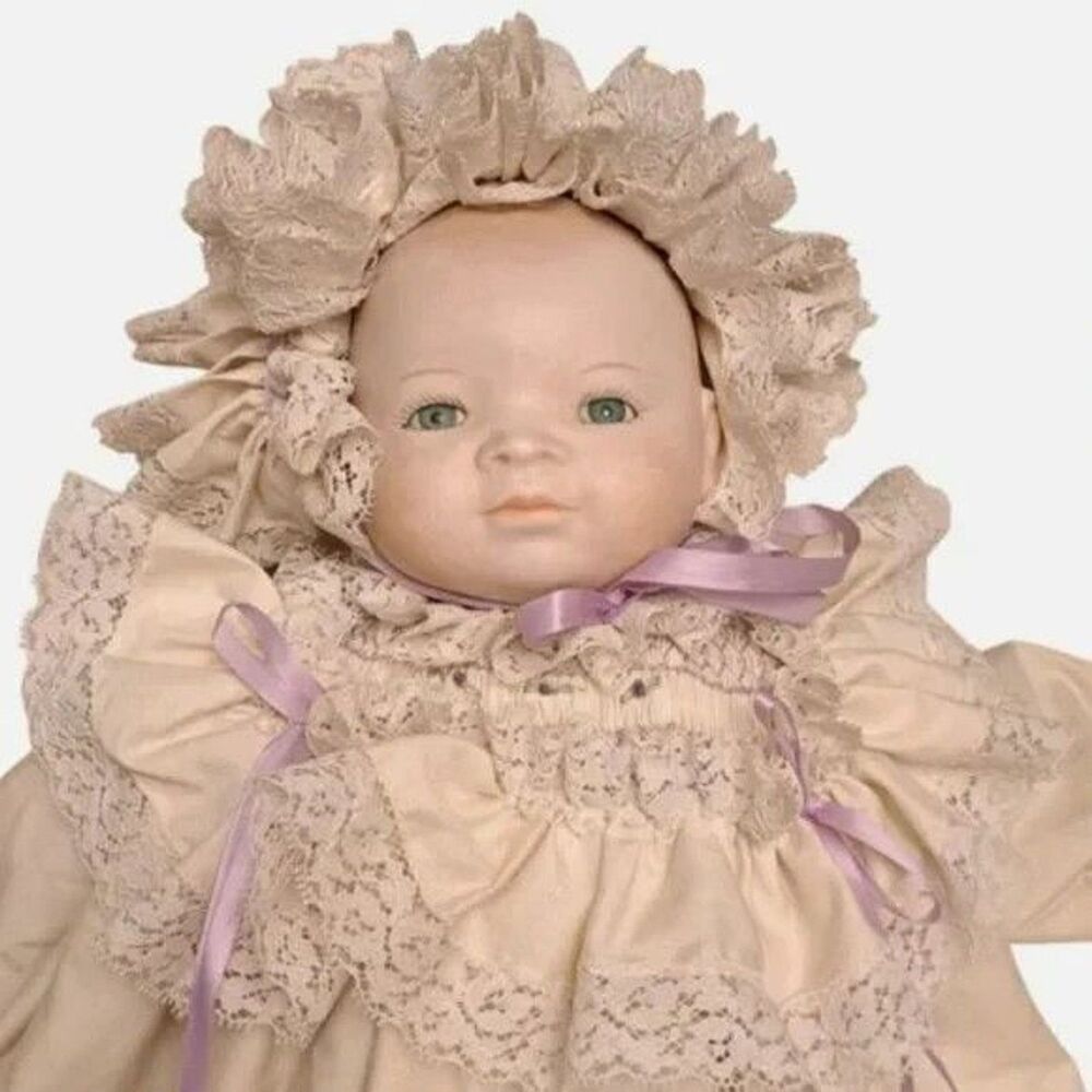 Vintage Doll Grace S. Putnam Head Reproduction And Suzi Gautreaux Body with Gown